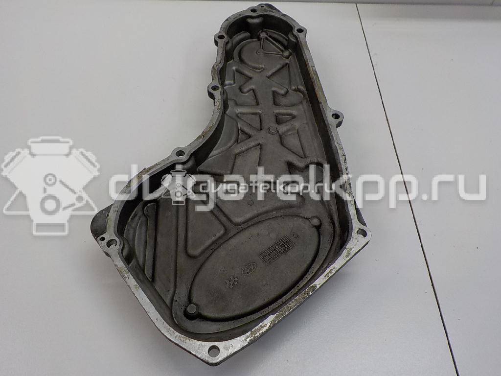 Фото Крышка двигателя передняя для двигателя D4CB для Hyundai / Kia 129-178 л.с 16V 2.5 л Дизельное топливо 213604A001 {forloop.counter}}