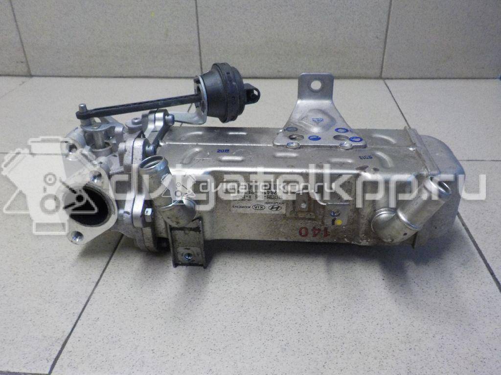 Фото Радиатор системы EGR для двигателя D4HB для Hyundai / Kia 150-203 л.с 16V 2.2 л Дизельное топливо 284162F140 {forloop.counter}}