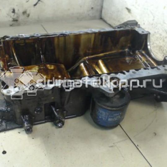 Фото Поддон масляный двигателя для двигателя G4FA для Hyundai / Kia 100-109 л.с 16V 1.4 л бензин