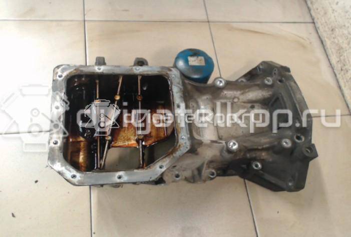 Фото Поддон масляный двигателя для двигателя G4FA для Hyundai / Kia 100-109 л.с 16V 1.4 л бензин {forloop.counter}}