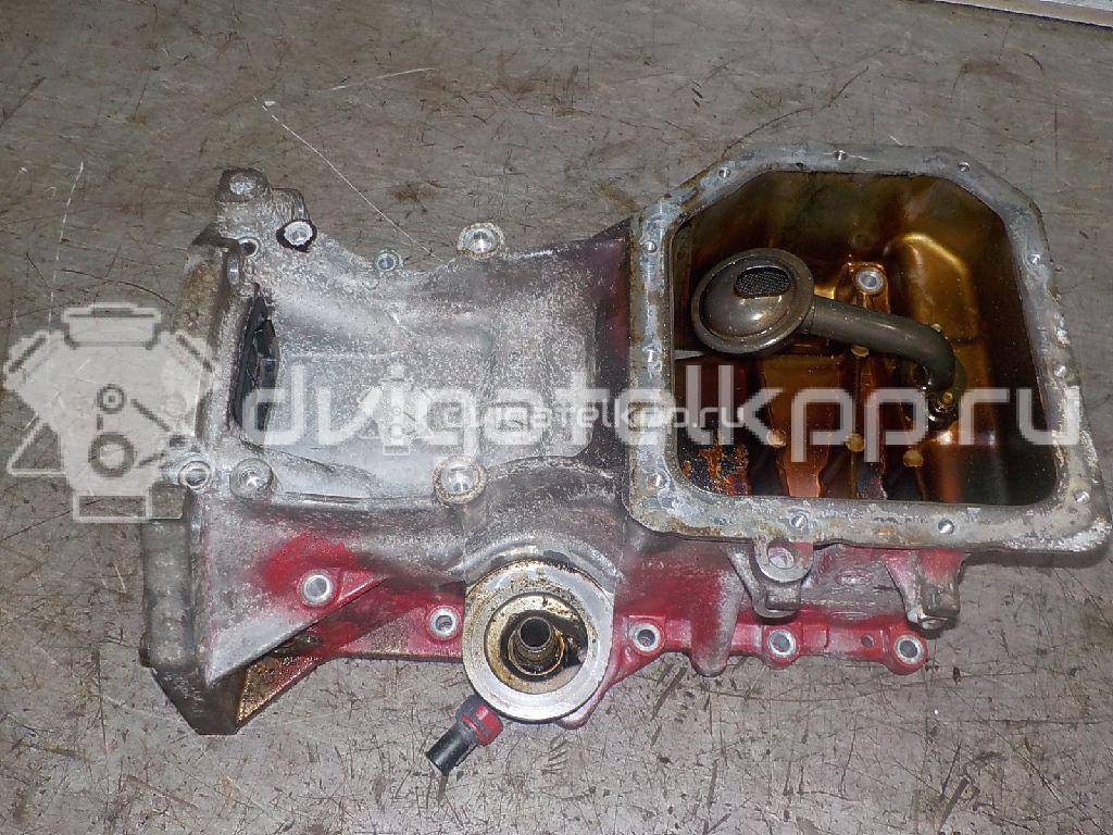 Фото Поддон масляный двигателя для двигателя G4FA для Hyundai / Kia 100-109 л.с 16V 1.4 л бензин {forloop.counter}}