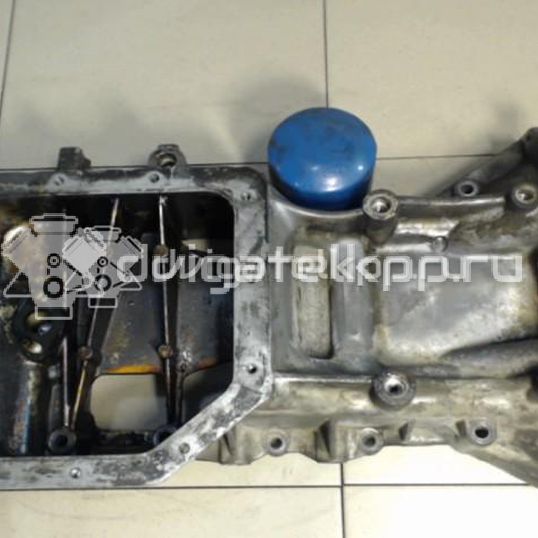Фото Поддон масляный двигателя для двигателя G4FA для Hyundai / Kia 100-109 л.с 16V 1.4 л бензин