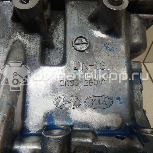 Фото Поддон масляный двигателя для двигателя G4FA для Hyundai / Kia 100-109 л.с 16V 1.4 л бензин