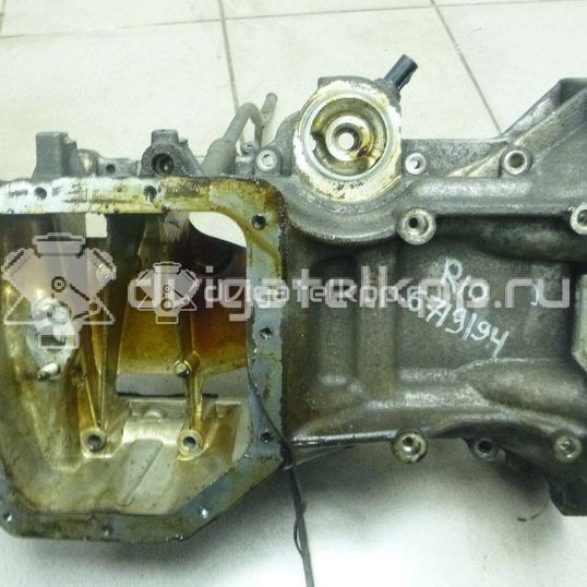 Фото Поддон масляный двигателя для двигателя G4FC для Hyundai / Kia 105-132 л.с 16V 1.6 л бензин