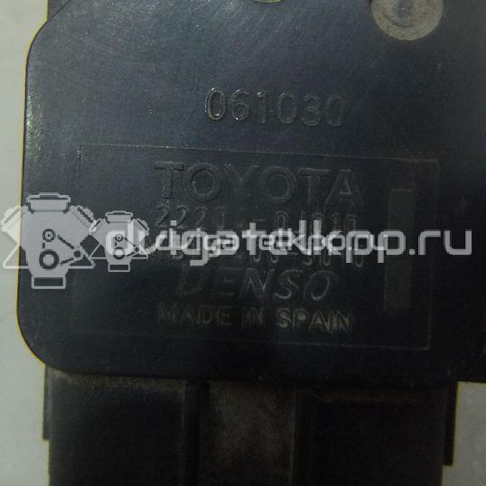 Фото Расходомер воздуха (массметр)  222040j010 для Toyota Supra / Alphard / Harrier / Gaia M1 / Iq J1