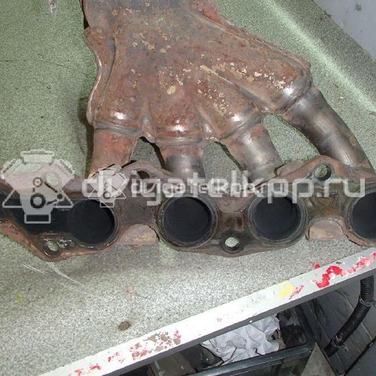 Фото Коллектор выпускной для двигателя FE (16V) для Mazda / Kia 140-148 л.с 16V 2.0 л Супер-бензин (95) неэтилированный