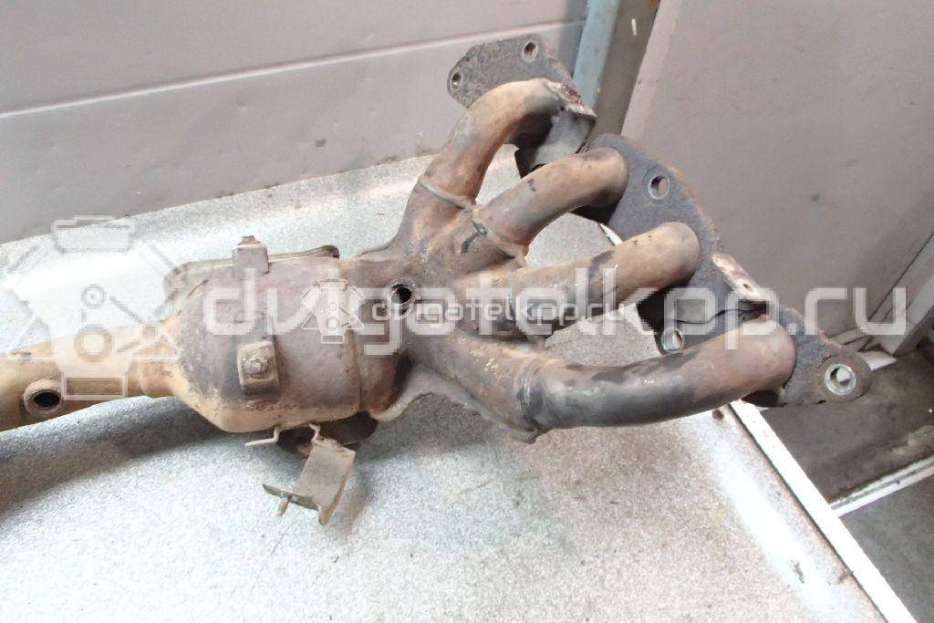 Фото Коллектор выпускной для двигателя FE (16V) для Mazda / Kia 140-148 л.с 16V 2.0 л Супер-бензин (95) неэтилированный {forloop.counter}}