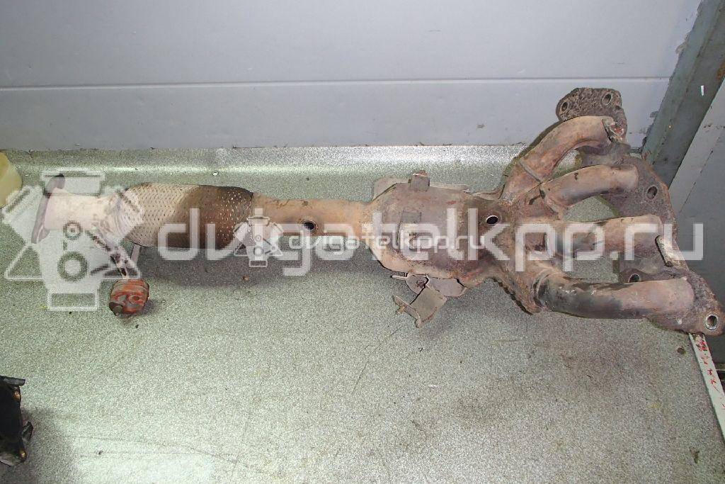 Фото Коллектор выпускной для двигателя FE (16V) для Mazda / Kia 140-148 л.с 16V 2.0 л Супер-бензин (95) неэтилированный {forloop.counter}}