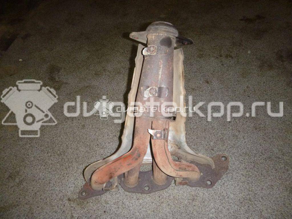 Фото Коллектор выпускной для двигателя FE (16V) для Mazda / Kia 140-148 л.с 16V 2.0 л Супер-бензин (95) неэтилированный {forloop.counter}}
