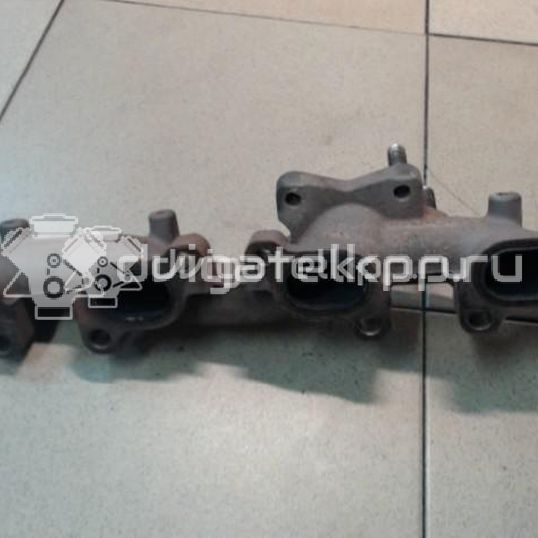Фото Коллектор выпускной для двигателя FE (16V) для Mazda / Kia 140-148 л.с 16V 2.0 л Супер-бензин (95) неэтилированный