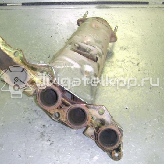Фото Коллектор выпускной для двигателя FE (16V) для Mazda / Kia 140-148 л.с 16V 2.0 л Супер-бензин (95) неэтилированный