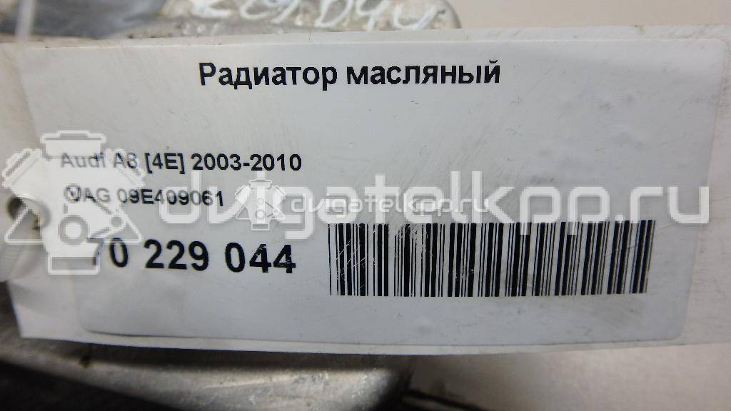 Фото Радиатор масляный  09e409061 для Audi A8 / A6 {forloop.counter}}