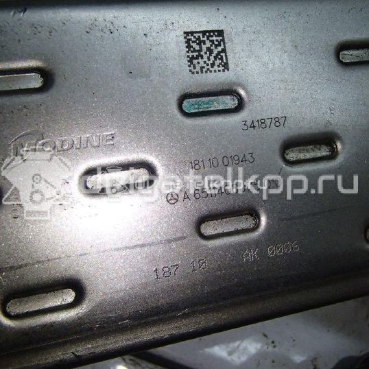 Фото Радиатор системы EGR для двигателя OM 651.925 (M651 D22 R) для Mercedes-Benz E-Class 136 л.с 16V 2.1 л Дизельное топливо 6511400075