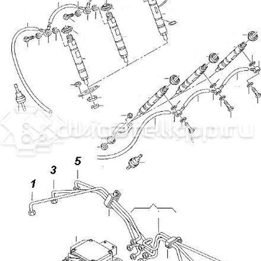 Фото Трубка ТНВД  для Audi A8 / Allroad / A6