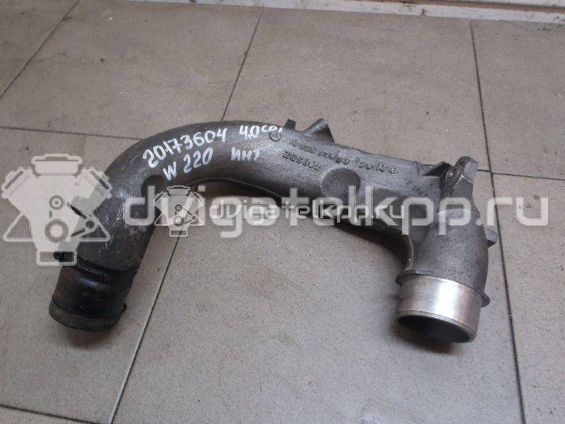 Фото Патрубок интеркулера для двигателя OM 628.960 (OM628) для Mercedes-Benz S-Class 250-260 л.с 32V 4.0 л Дизельное топливо 6280900429 {forloop.counter}}