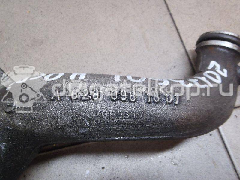Фото Патрубок интеркулера для двигателя OM 628.960 (OM628) для Mercedes-Benz S-Class 250-260 л.с 32V 4.0 л Дизельное топливо 6280981807 {forloop.counter}}