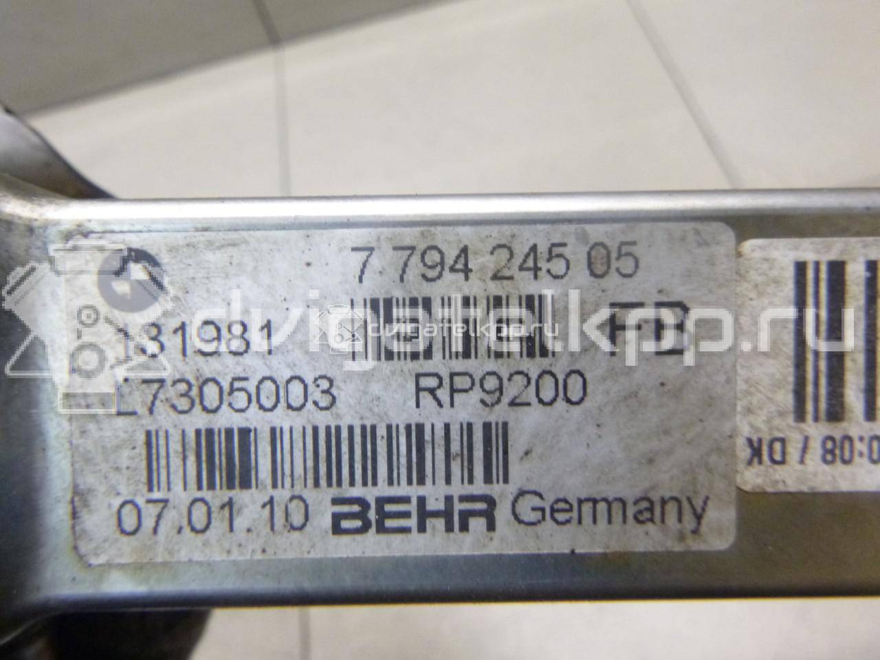 Фото Радиатор системы EGR  11717794245 для Bmw 3 / 5 / 1 / 7 / X3 {forloop.counter}}