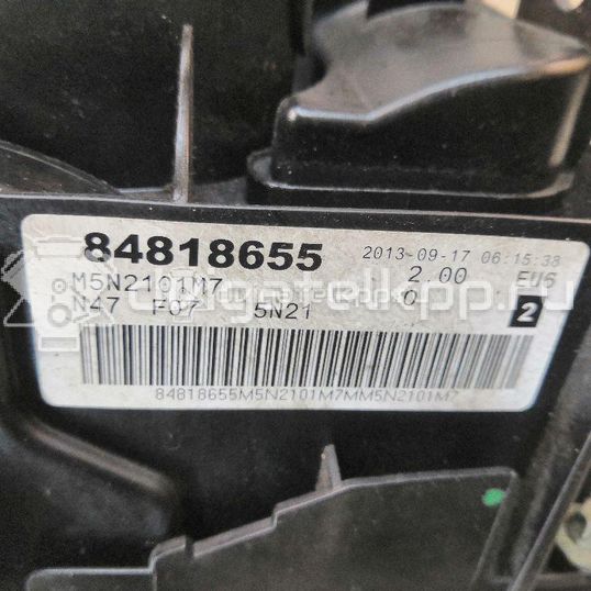 Фото Контрактный (б/у) двигатель N47 D20 C для Bmw 3 / 5 / 1 / 4 / X3 214 л.с 16V 2.0 л Дизельное топливо 11002240249