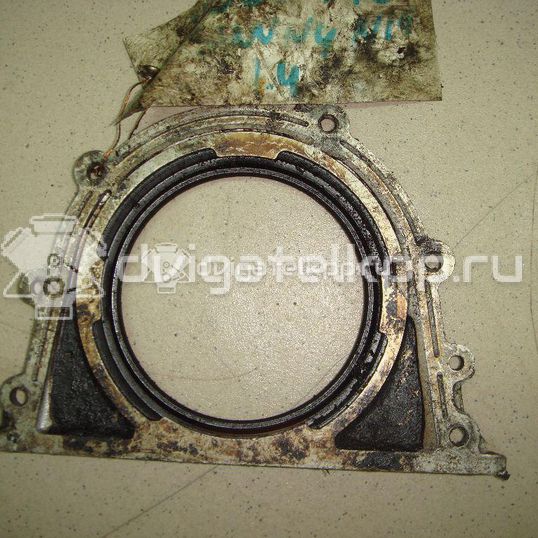 Фото Крышка коленвала задняя для двигателя GA14DE для Nissan Sunny / Lucino / Almera 75-87 л.с 16V 1.4 л бензин 1229777A00