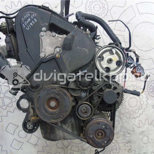 Фото Контрактный (б/у) двигатель RHS (DW10ATED) для Peugeot 406 / 607 9D, 9U / 307 107 л.с 8V 2.0 л Дизельное топливо