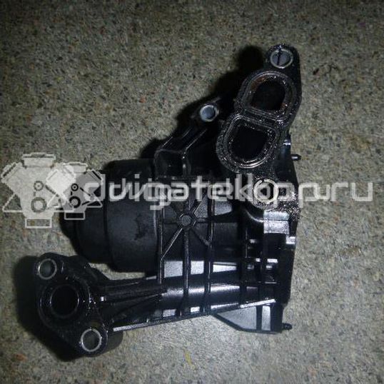 Фото Кронштейн масляного фильтра для двигателя CLHA для Skoda Octavia 105 л.с 16V 1.6 л Дизельное топливо 03N115389A