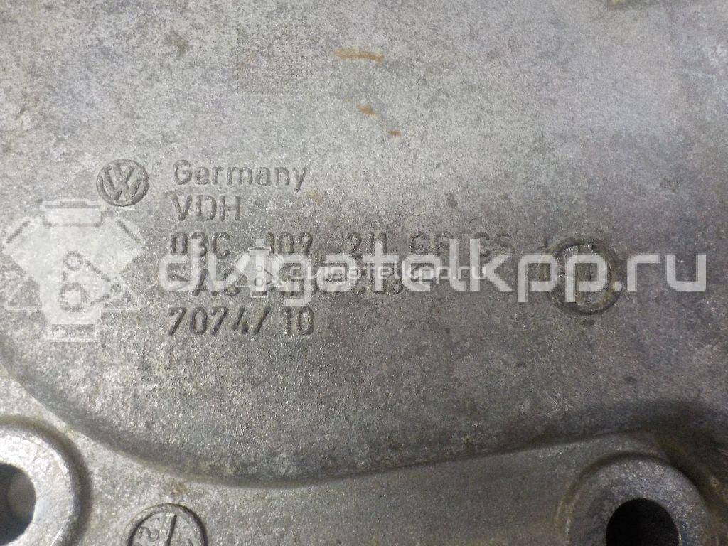 Фото Крышка двигателя передняя для двигателя CAXA для Volkswagen Tiguan / Eos 1F7, 1F8 / Golf / Passat / Jetta 122 л.с 16V 1.4 л бензин 03C109210CP {forloop.counter}}