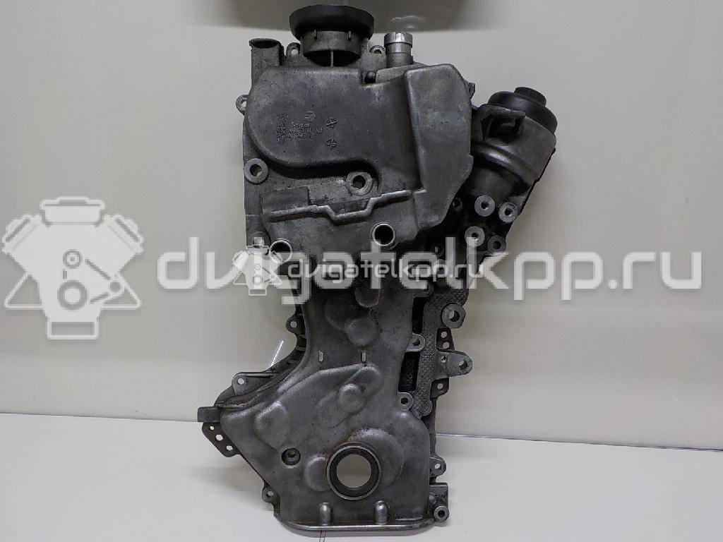 Фото Крышка двигателя передняя для двигателя BMY для Volkswagen Jetta / Golf 140 л.с 16V 1.4 л бензин 03C109210AM {forloop.counter}}