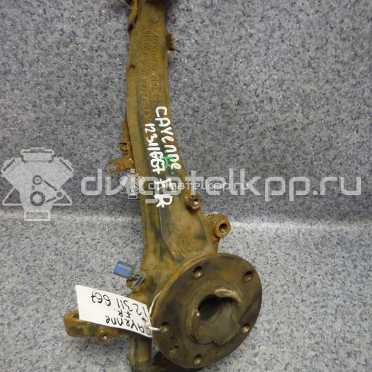 Фото Кулак поворотный передний правый  7L0407258A для Volkswagen Touareg