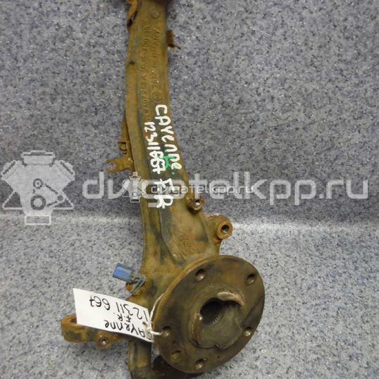 Фото Кулак поворотный передний правый  7L0407258A для porsche Cayenne