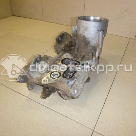 Фото Корпус масляного фильтра для двигателя 1VD-FTV для Toyota Land Cruiser 205-286 л.с 32V 4.5 л Дизельное топливо 1560951010