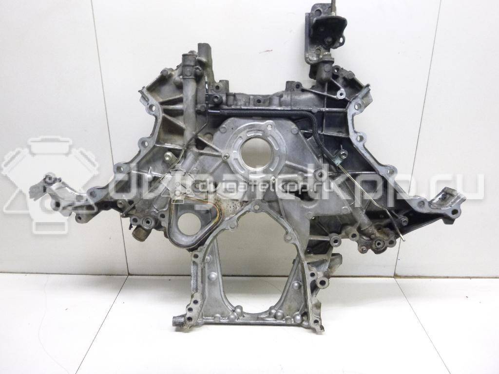 Фото Крышка двигателя передняя для двигателя 1VD-FTV для Toyota Land Cruiser 205-286 л.с 32V 4.5 л Дизельное топливо 1130151011 {forloop.counter}}