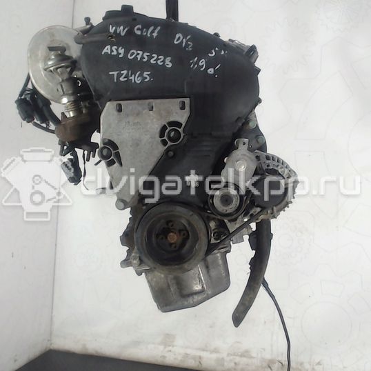 Фото Контрактный (б/у) двигатель ASY для Volkswagen Polo / Spacefox Space Cross / Fox 5Z1, 5Z3 64 л.с 8V 1.9 л Дизельное топливо