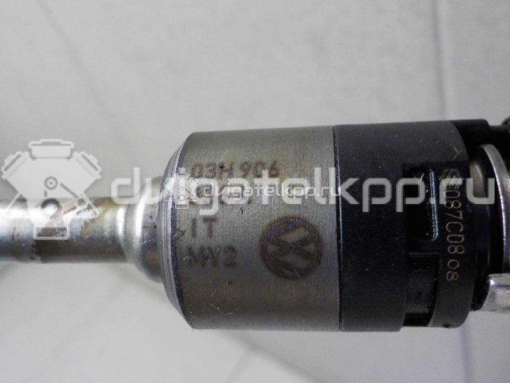 Фото Форсунка инжекторная электрическая для двигателя BHK для Audi Q7 280 л.с 24V 3.6 л бензин 03H906036A {forloop.counter}}