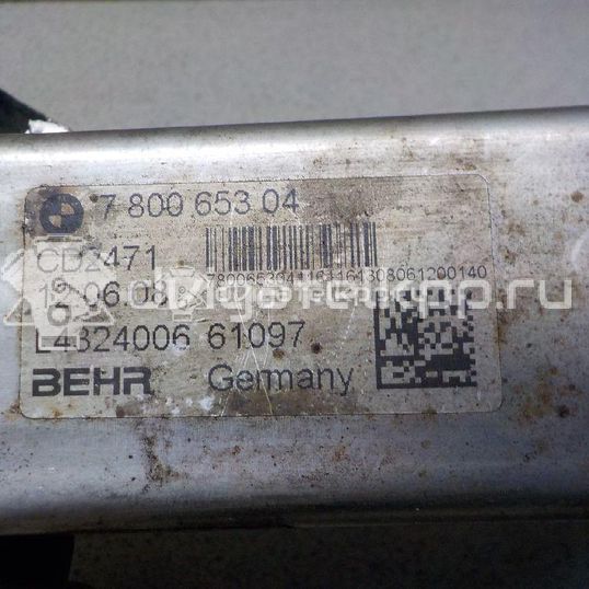 Фото Радиатор системы EGR для двигателя N47 D20 C для Bmw 3 / 5 / 1 / 2 / 4 90-204 л.с 16V 2.0 л Дизельное топливо 11717800653