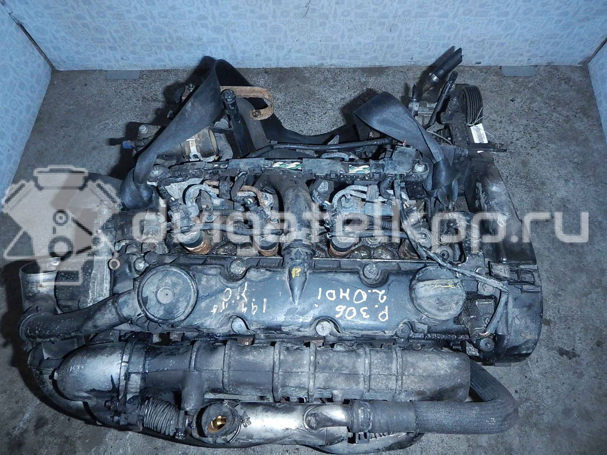 Фото Контрактный (б/у) двигатель RHY (DW10TD) для Citroen / Peugeot 90 л.с 8V 2.0 л Дизельное топливо {forloop.counter}}