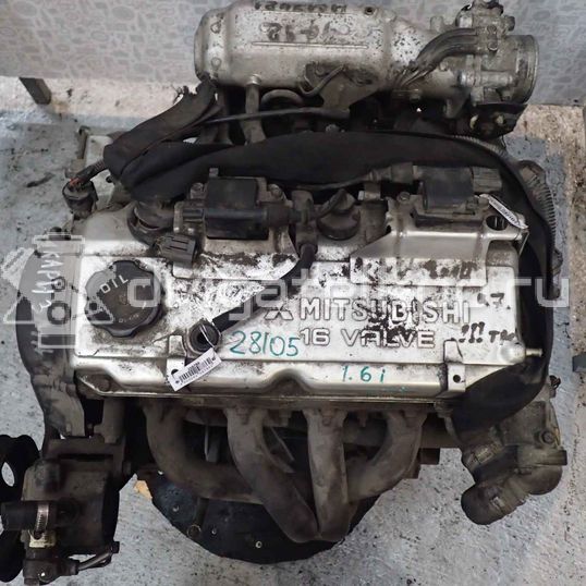 Фото Контрактный (б/у) двигатель 4G92 (SOHC 16V) для Mitsubishi Colt / Mirage / Lancer / Carisma Da 90-120 л.с 16V 1.6 л бензин