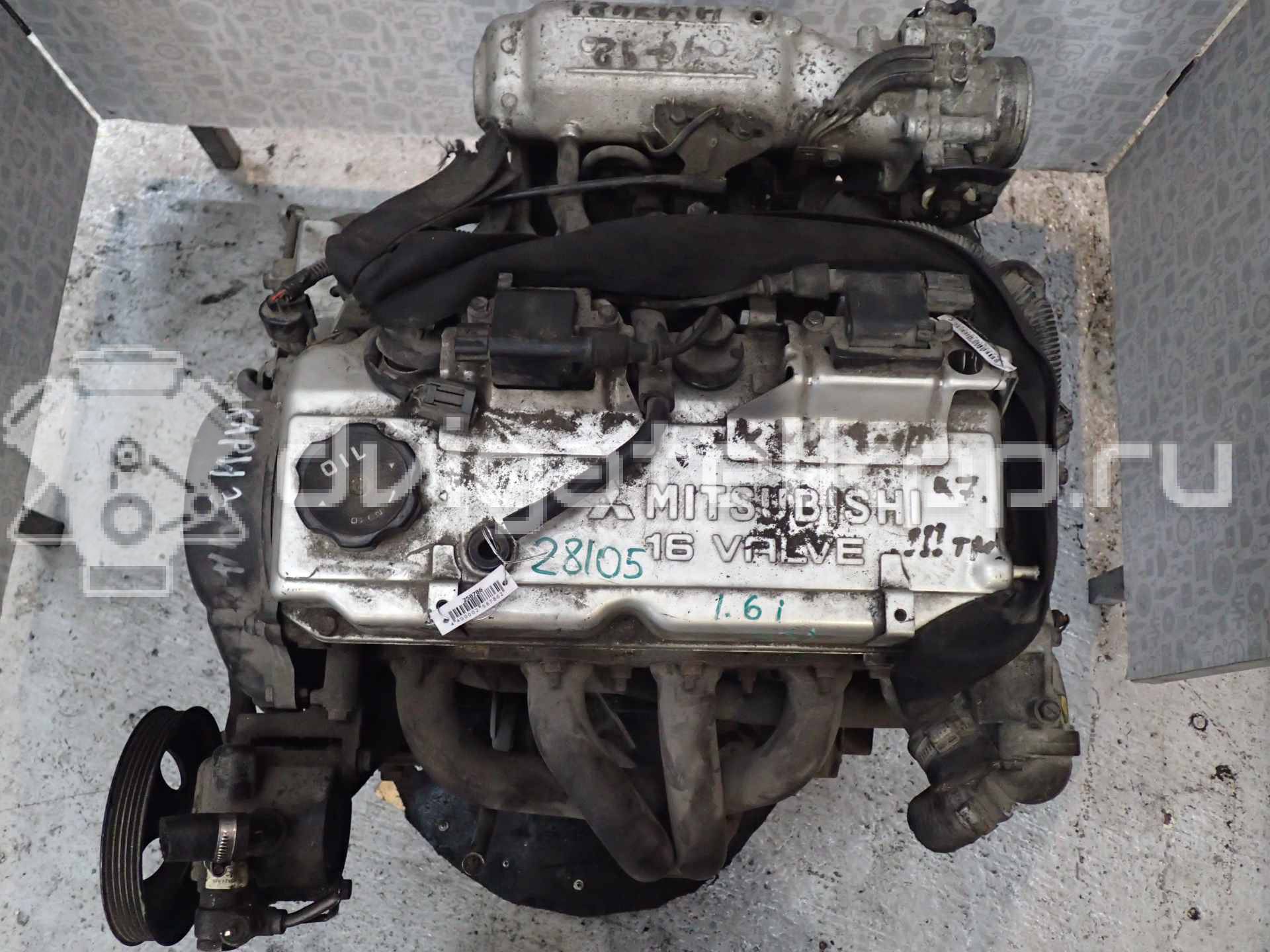 Фото Контрактный (б/у) двигатель 4G92 (SOHC 16V) для Mitsubishi Colt / Mirage / Lancer / Carisma Da 90-120 л.с 16V 1.6 л бензин {forloop.counter}}