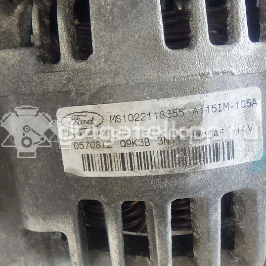 Фото Генератор  1708472 для Ford Fiesta / Focus / Tourneo / C-Max / Fusion Ju