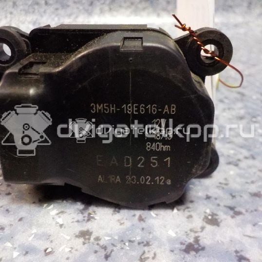 Фото Моторчик заслонки отопителя  3M5H19E616AB для Ford Focus / Tourneo / C-Max / Galaxy / Kuga