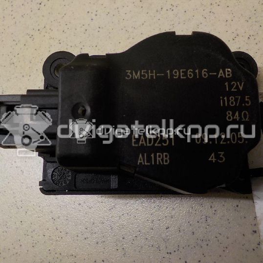 Фото Моторчик заслонки отопителя  3m5h19e616ab для Ford Focus / Tourneo / C-Max / Galaxy / Kuga