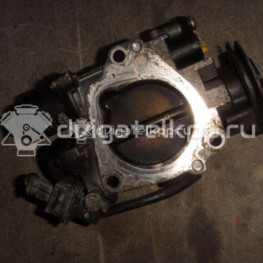 Фото Заслонка дроссельная механическая для двигателя LFX (XU7JB) для Citroen / Peugeot 90 л.с 8V 1.8 л бензин