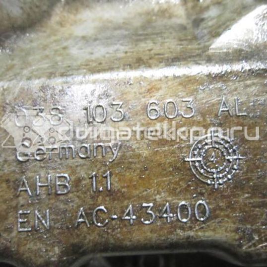 Фото Поддон масляный двигателя для двигателя BSY для Mitsubishi Outlander / Grandis Na W 136-140 л.с 16V 2.0 л Дизельное топливо 038103603AL