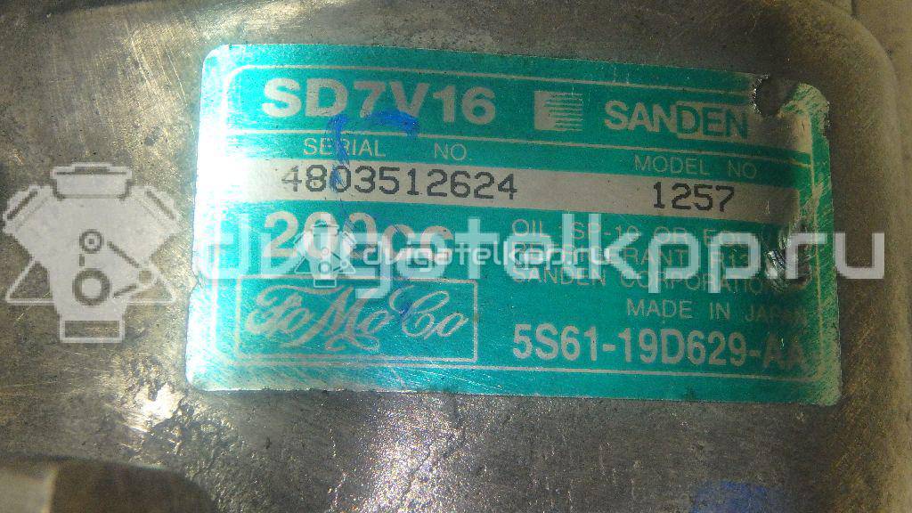 Фото Компрессор системы кондиционирования  5s6119d629aa для Ford Fiesta / Fusion Ju {forloop.counter}}