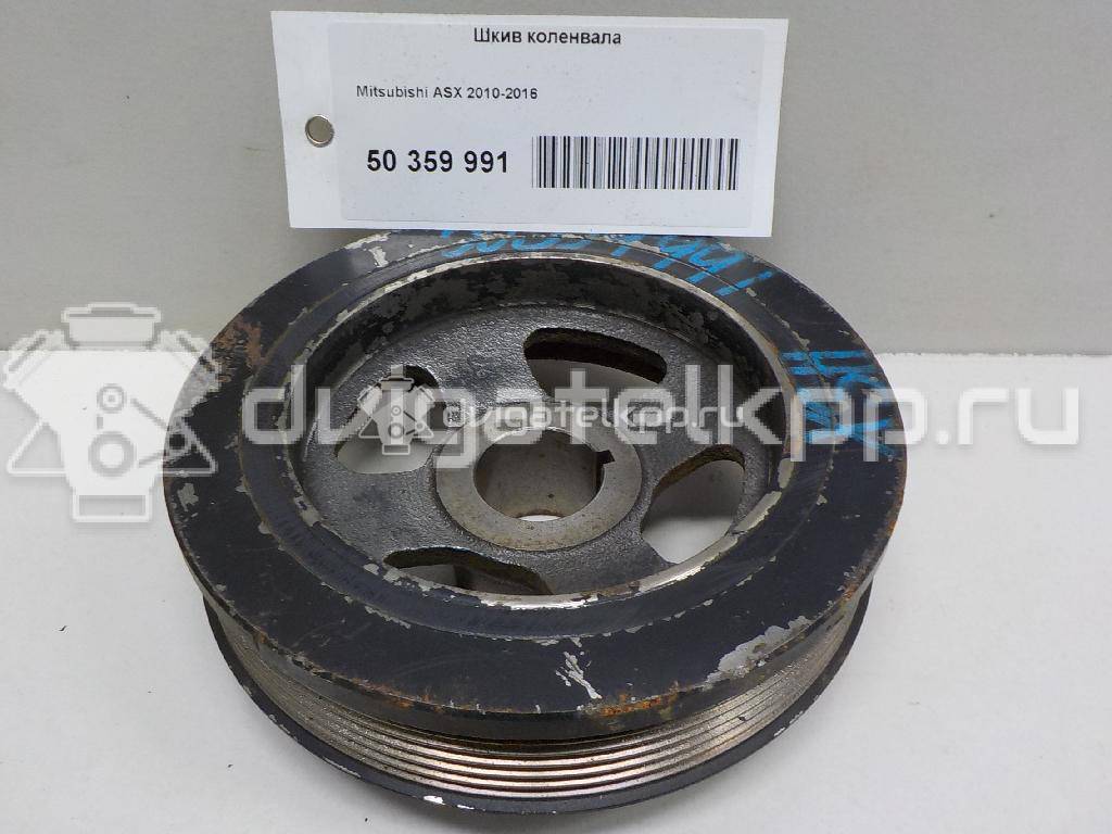 Фото Шкив коленвала для двигателя 4G13 (16V) для Mitsubishi Lancer / Space / Colt / Veryca Ca9 W, Ca8 W / Carisma Da 82-88 л.с 16V 1.3 л бензин {forloop.counter}}