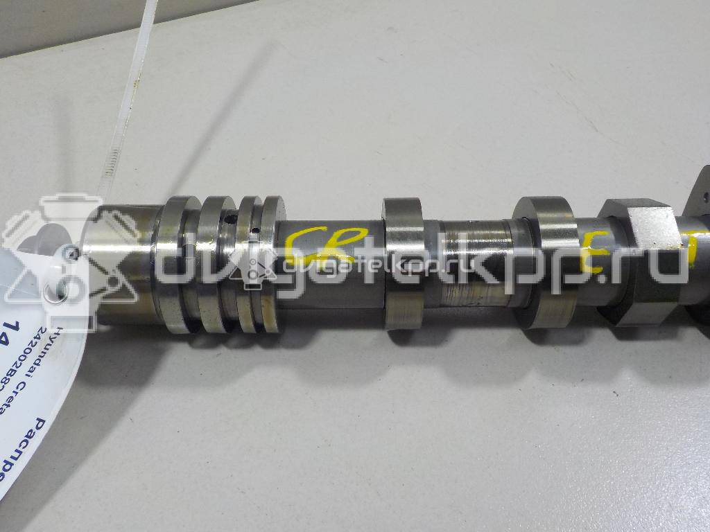 Фото Распредвал впускной для двигателя G4FG для Hyundai / Kia 120-132 л.с 16V 1.6 л бензин 241002B720 {forloop.counter}}