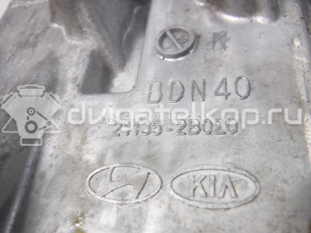 Фото Поддон масляный двигателя для двигателя G4FC для Hyundai / Kia 114-132 л.с 16V 1.6 л Бензин/спирт 211352B020 {forloop.counter}}