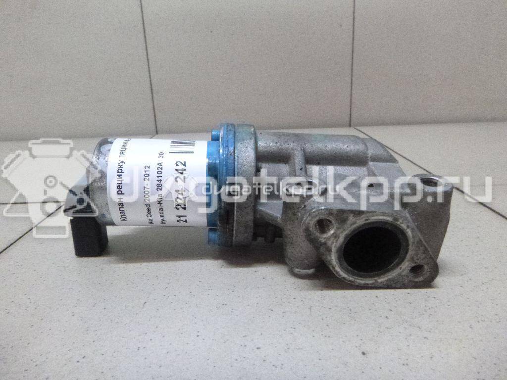 Фото Клапан рециркуляции выхлопных газов для двигателя D4FA для Ford Australia / Effedi / Hyundai / Kia 88-112 л.с 16V 1.5 л Дизельное топливо 284102A120 {forloop.counter}}