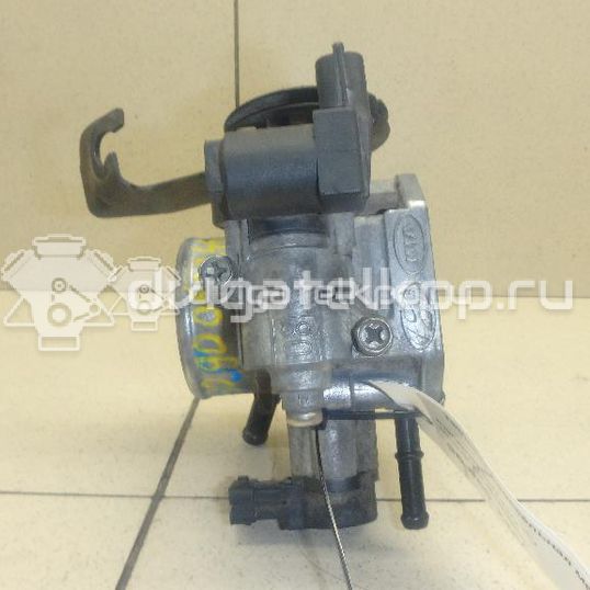 Фото Заслонка дроссельная механическая для двигателя G4FC для Hyundai / Kia 114-132 л.с 16V 1.6 л Бензин/спирт 351002B000
