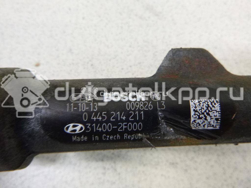 Фото Рейка топливная (рампа) для двигателя D4HB для Hyundai / Kia 197-203 л.с 16V 2.2 л Дизельное топливо 314002F000 {forloop.counter}}