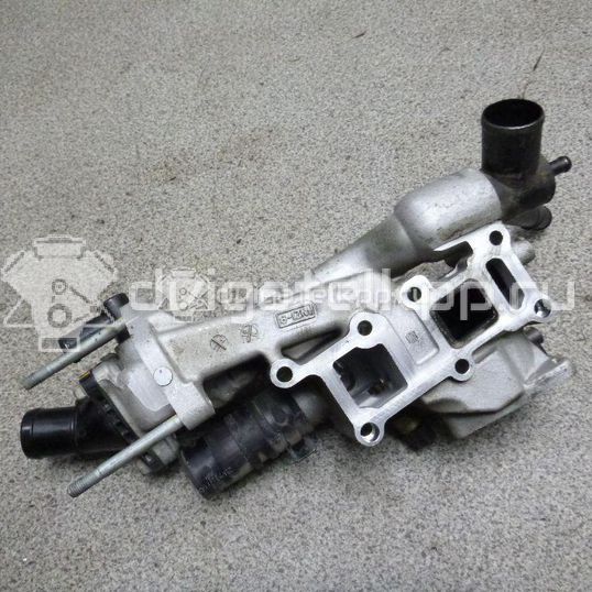 Фото Корпус термостата для двигателя G6EA для Hyundai / Kia 180-194 л.с 24V 2.7 л бензин 256003E200